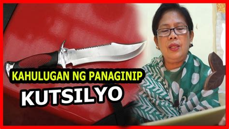 numero ng kutsilyo sa panaginip